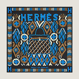 HERMES KELLY EN PERLES エルメス 140 カレ ストール HERMES エルメス カレ140 スカーフ “真珠でできているケリー
